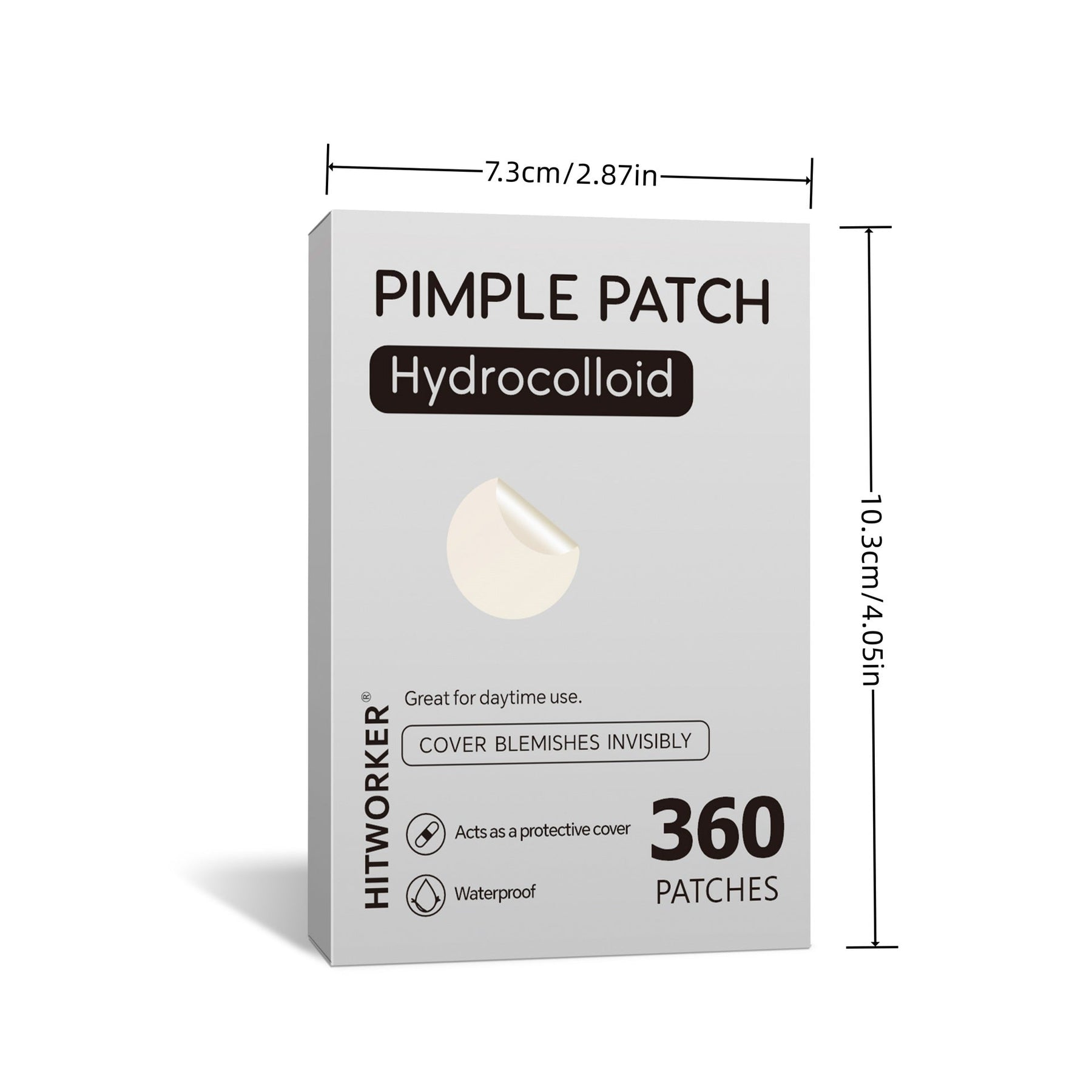 Transparent Acne Patches Gentle Waterproof Day Night AZULAX