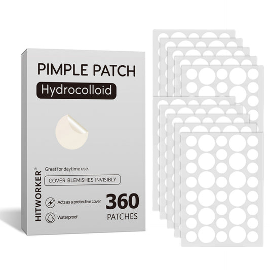 Transparent Acne Patches Gentle Waterproof Day Night AZULAX