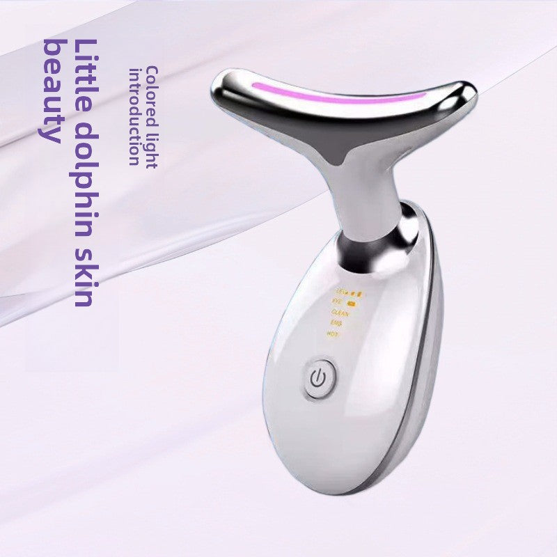 Face and Neck Massager with Sonic Vibration and Heat Therapy AZULAX